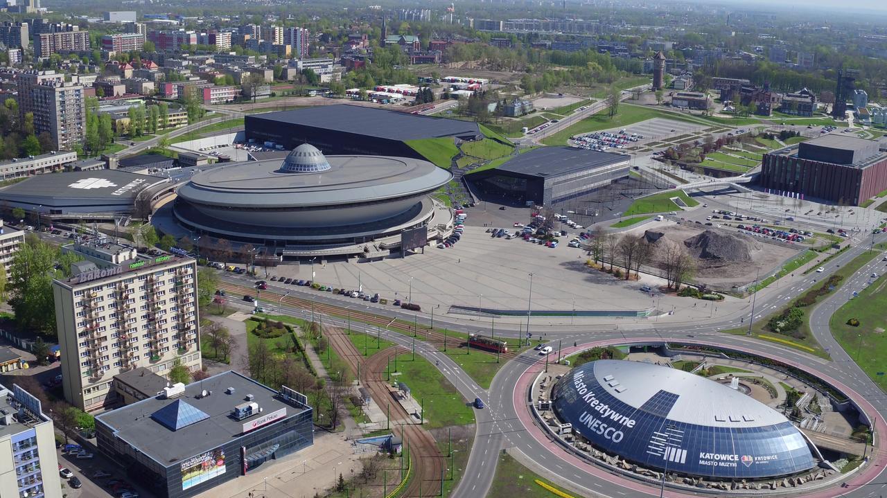 Hotel Diament Spodek Katowice Exterior photo